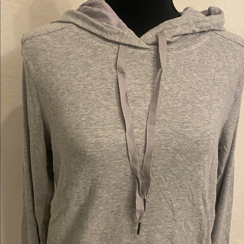 Zoey Rib Inset Hoodie - M - Picture 2 of 8